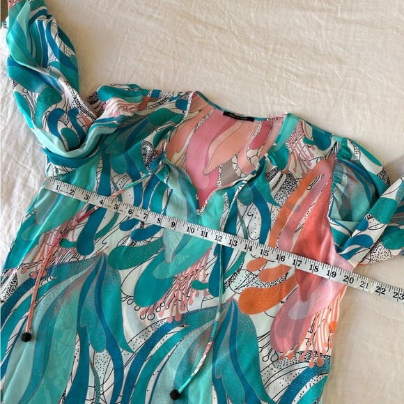 Kobi Halperin Anya 100% Silk Blouse Size Medium - Picture 11 of 13